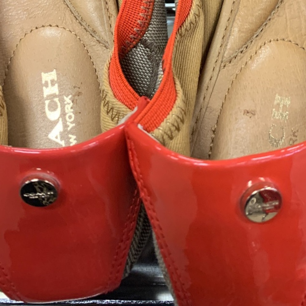 Coach Wanda Signature Flats Shoes 9.5B - Picture 7 of 15